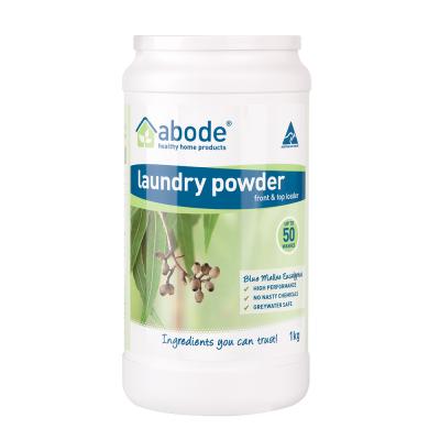 Abode Laundry Powder (Front & Top Loader) Blue Mallee Eucalyptus 1kg